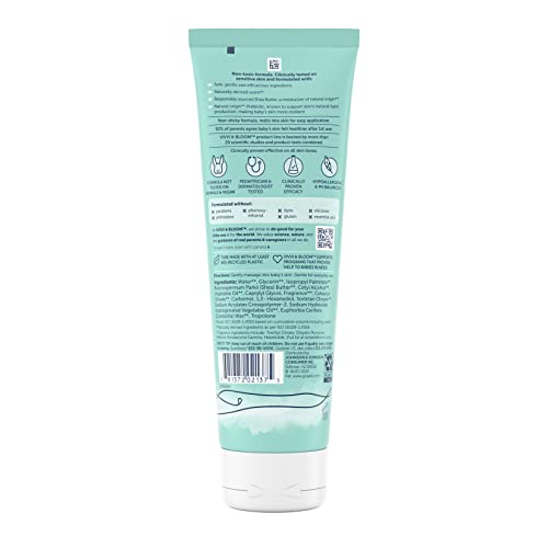 Vivvi & Bloom Gentle 2-in-1 Baby Lotion, Face and Body, for Delicate & Sensitive Baby Skin, Hypoallergenic Lotion Natural Scent, 8.5 oz (Pack of 1)