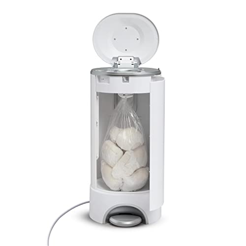 Munchkin® UV Diaper Pail #1 in Odor Control, Includes 1 UV Snap, Seal & Toss™ Bag and 1 UV Refill Ring