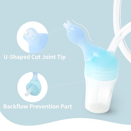 Pigeon 4-in-1 Baby Grooming Kit with Storage Case, Safe Baby Care Products, Newborn Essentials, Includes Newborn Nail Scissors, Brush, Baby Tweezer, and Nasal Sucker Clear Nose