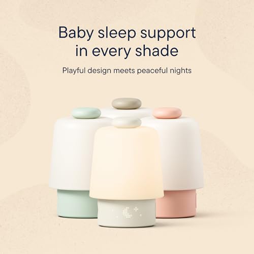 Hatch Baby Sound Machine, Night Light (Peach) | Sleep Support | Registry Essential, Routine Builder, Time-to-Rise Alarm Clock, White Noise, Nursery Stories, Toddler Kids (Wi-Fi)