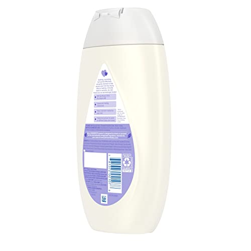 Johnson's Sensitive Care Baby Wash & Shampoo, Daily Moisturizing 2-in-1 Baby Wash & Shampoo to Gently Cleanse Without Drying Out Sensitive Skin, Light Scent, Hypoallergenic, 13.6 fl. oz