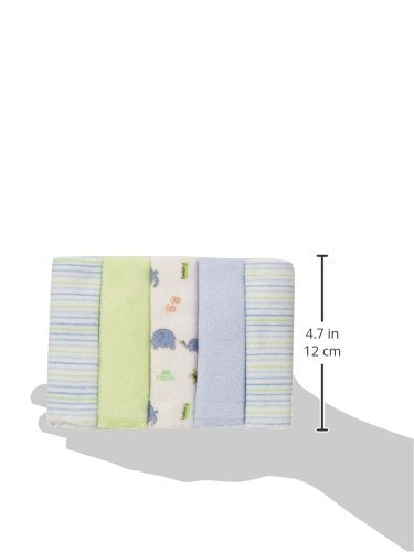 Spasilk Baby 10 Pack Soft Terry Bath Washcloth Wipes