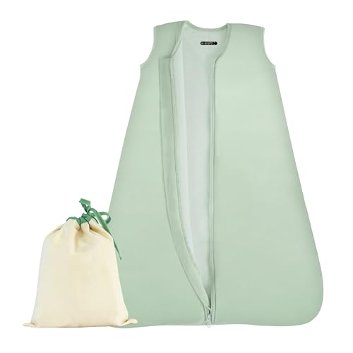 Coco Cuddle 1.0 TOG Baby Sleep Sack, Ultra Soft Bamboo Rayon (Sage)