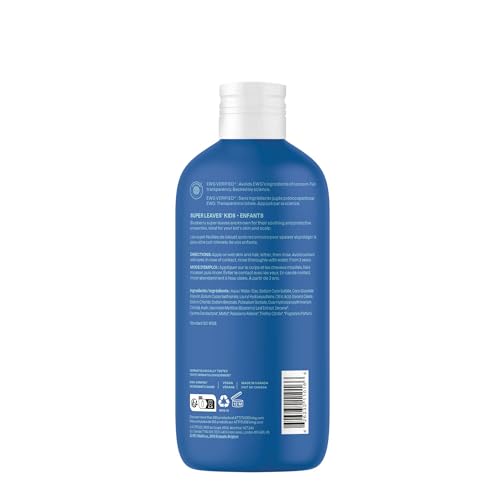 ATTITUDE Shampoo and Body Wash for Kids, EWG Verified Hair and Body Cleanser, Dermatologically Tested Soap, Plant and Mineral Based Bath Products, Vegan, Blueberry, 16 Fl Oz