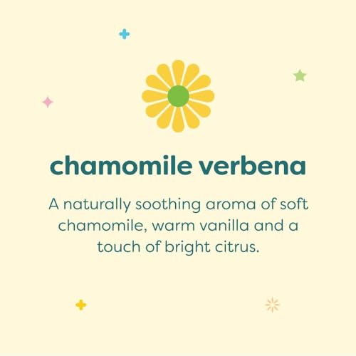 Babyganics Baby Shampoo + Body Wash Pump Bottle, Chamomile Verbena, 16oz