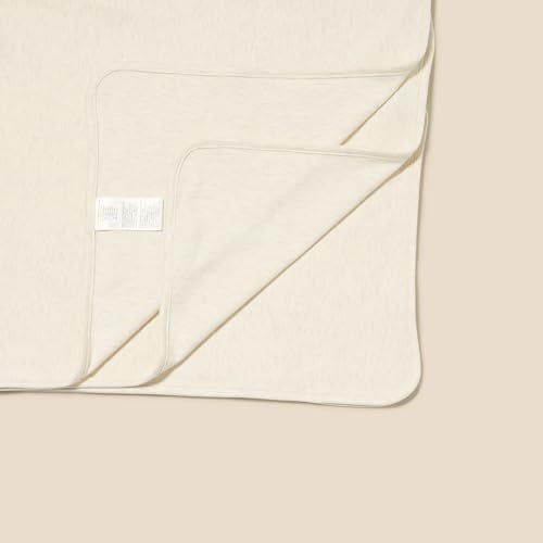 Amazon Essentials Unisex Babies' Breathable Cotton Swaddle Receiving Blankets, Pack of 3, Oatmeal Heather/Stripe/Tiger, One Size
