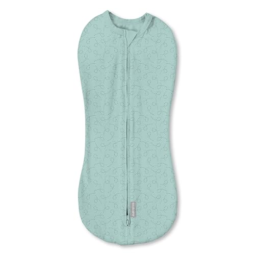 SwaddleMe by Ingenuity Comfort Pack Baby Swaddle Set, Size 0-3 Months, 5-14 Pounds, SwaddleMe Pod, Original Swaddle, Night Sack, 3pk - Little Bees