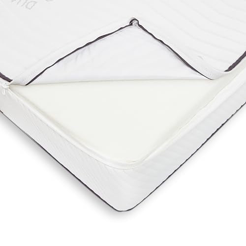 Graco 6-Inch Dual-Comfort Crib & Toddler Mattress - GREENGUARD Gold, CertiPUR-US Certified Foam, Machine Washable Cover with 100% Waterproof Surface, Fits Standard Full Size Baby Crib and Toddler Bed