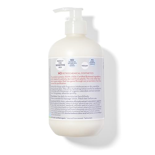 California Baby Super Sensitive Unscented Lotion | 100% Plant-Based Moisturizer | Baby Lotion For Newborn | Hypoallergenic Baby Lotion | 19 oz / 562mL