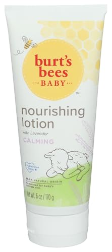 Burt's Bees Baby Nourishing Lotion, Calming Baby Lotion - 6 Ounce Tube