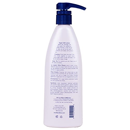 Noodle & Boo Lavender Super Soft Moisturizing Lotion for Daily Newborn And Baby Care, 16 fl. oz
