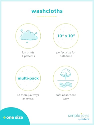 Simple Joys by Carter's Baby 10-Pack Washcloth Set