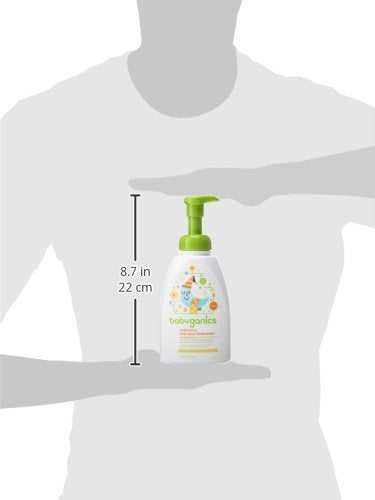 Babyganics Baby Shampoo + Body Wash Pump Bottle, Orange Blossom, 16oz, , Packaging May Vary