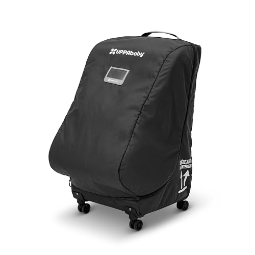 UPPAbaby Travel Bag for Rove, Knox and Alta Car Seats - Smooth Wheels, Handles + Durable Design - Includes TravelSafe Protection