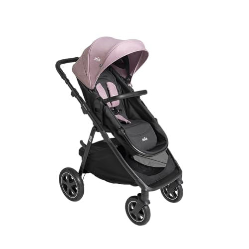 Joie Baby, Ginger DLX Travel System, 4-in-1 Stroller & Car Seat, Includes Lightweight Rue Infant Car Seat (Blush)