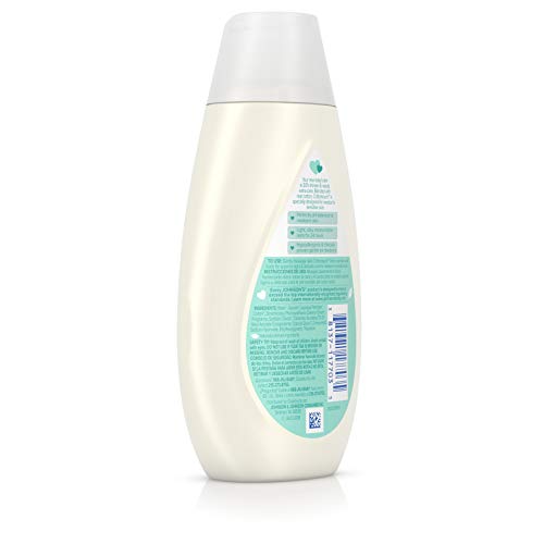 Johnson's Cotton Touch Newborn Baby Face and Body Lotion, Made with Real Cotton, 6.8 fl. oz