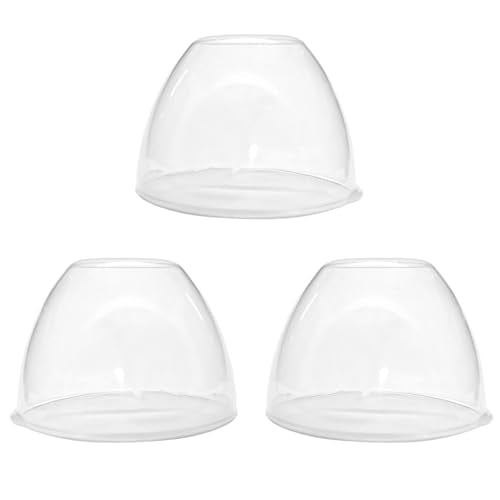 Replacement Caps Compatible with Chicco Natural Feeling Baby Bottle, Not for Duo Hybrid Bottle, Not for Well-Being Baby Bottle (3 Pack)