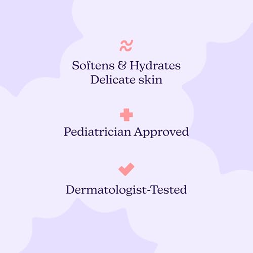 Hello Bello Ultra-Hydrating Baby Shampoo & Body Wash, Soft Lavender Scent, Tear Free & Safe for Sensitive Skin, Dermatologist Tested & Pediatrician Approved, 10oz Bottle