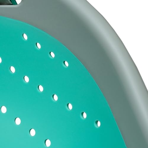 Sweeng Child Swing with Ease Z Adjust Harness Straps, Collapsible and Flexible Design, and Easy Hang Metal Hooks for Patio, Lawn, and Garden, Teal