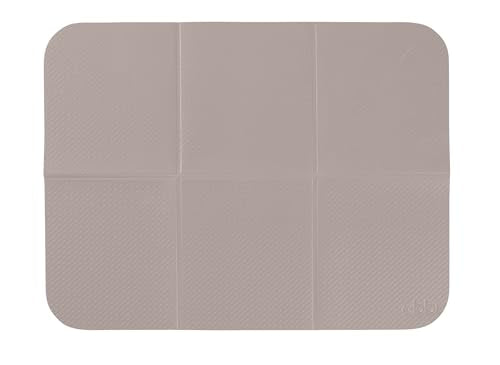 Ubbi On-the-Go Diaper Changing Baby Mat, Taupe