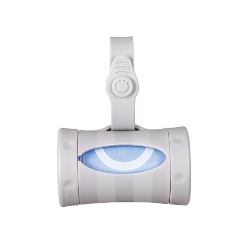 Ubbi Retractable Bag Dispenser for Diaper Bag, Gray