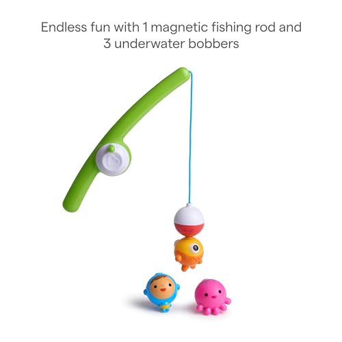 Munchkin® Fishin'™ Magnetic Baby and Toddler Bath Toy, 4pc Set