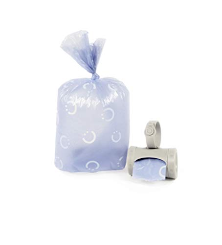 Ubbi On-the-Go Refill Bags, Diaper Disposal Waste Bags, Lavender Scented, On-the-Go Diapering Essentials, 4 Pack