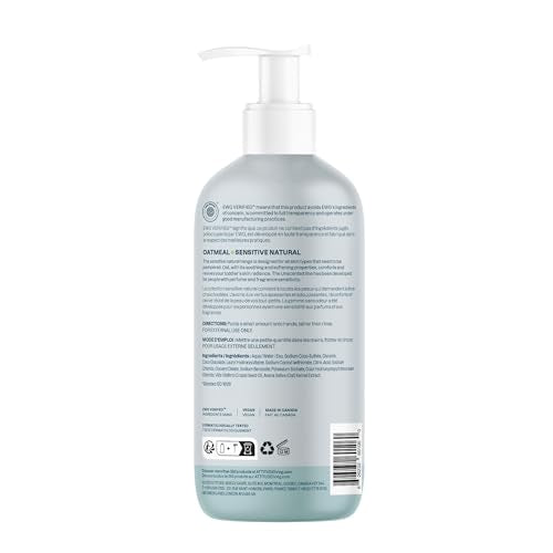 ATTITUDE Baby 2-in-1 Shampoo and Body Wash, EWG Verified, Plant- and Mineral-Based Ingredients, Vegan and Cruelty-Free Products for Sensitive Skin, Unscented, 16 Fl Oz