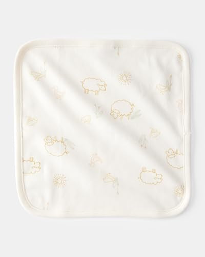 Carter's 6-Pack Washcloths (Ivory/Yellow)