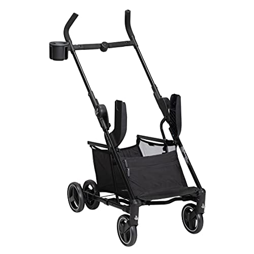 Maxi-Cosi Maxi-Taxi Xt Baby Stroller, Car Seat Caddy, Ultra Compact, Travel System with Ample Storage, Black,