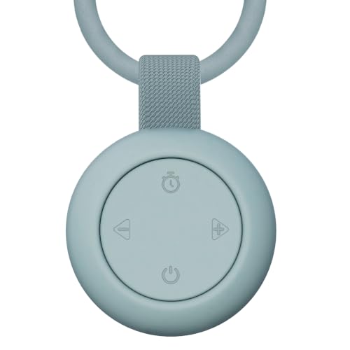 Portable Baby Sound Machine with 20 Sounds, Timer, 15H Battery, Travel Clip