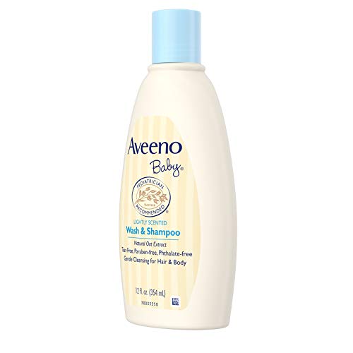 Aveeno - Baby Wash & Shampoo Natural Oat Formula Lightly Scented - 12 oz.