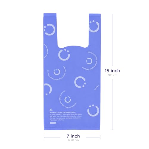 Ubbi Disposable Nappy Sacks, Lavender Scented, Easy-To-Tie Tabs, Baby Diaper Disposal or Pet Waste Bags, Value Pack, 400 Count