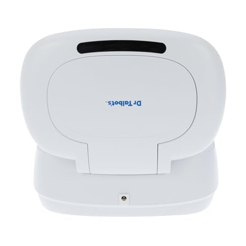 Dr. Talbot's Touch-Free Baby Wipe Warmer - Motion Sensor Lid, Weighted Warming Plate, Built-in Night Light & Clear View Window - New Parent Essential