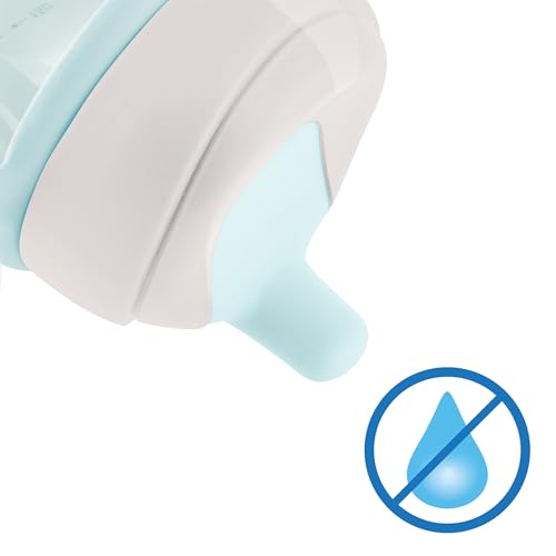 Chicco Trainer Sippy Cup 6+ Months, 7oz Baby Training Cup with Bite-Resistance Semi-Soft Spout, Easy Grip Removable Handles, Measurement Markings, BPA-Free, Sage