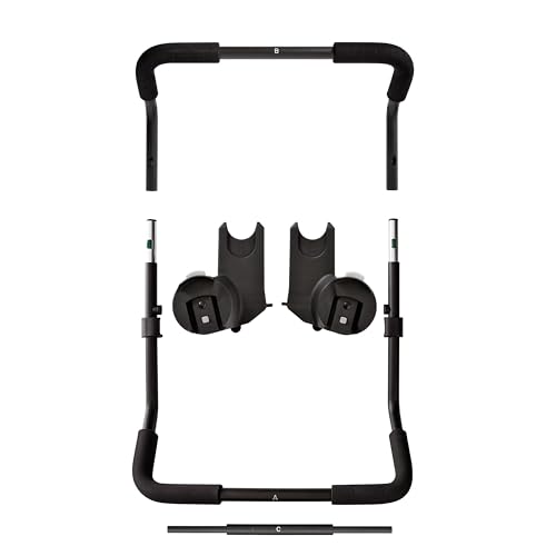 Baby Jogger Chicco/Peg Perego Car Seat Adapter for City Select and City Select LUX Strollers Black