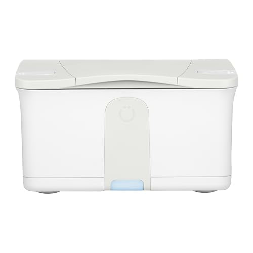Ubbi Baby Wipes Warmer & Dispenser with Nightlight, Top-Heating System, Oat