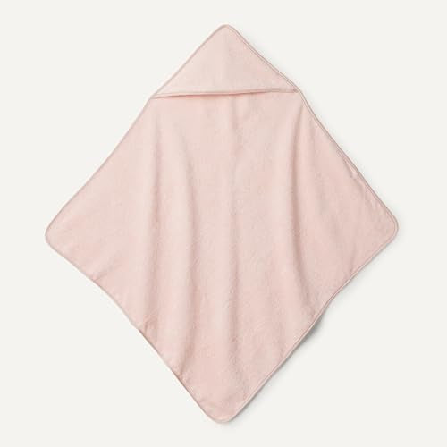 Amazon Essentials x Sofia Grainge Unisex Babies' Hooded Bath Towel, Pack of 2, Light Pink/Pale Yellow, One Size