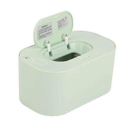 Cocoarm Wet Wipes Dispenser Heater, Large Capacity, Top Heating Locks for Baby Wipe Warmer (Constant Temperature)