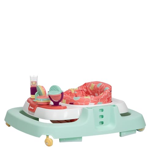 Safety 1st Ready, Set, Walk! DX Developmental Walker, Coral Geo