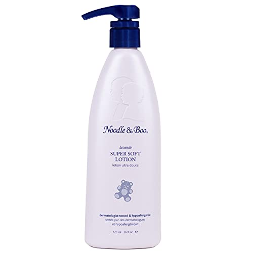 Noodle & Boo Lavender Super Soft Moisturizing Lotion for Daily Newborn And Baby Care, 16 fl. oz