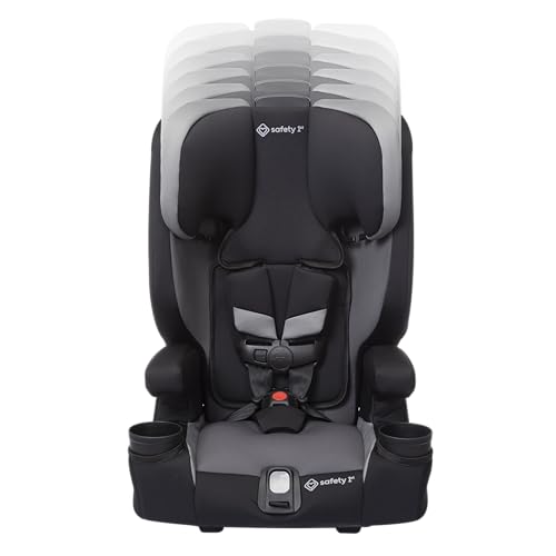 Safety 1st Boost-and-Go Essential 3-in-1 Booster Car Seat, Highback & Backless Modes, Lightweight, Easy Install, Labrador II