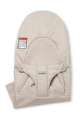 BabyBjörn Fabric Seat for Bouncer, Woven/Jersey, Tri-Fabric, Light Beige