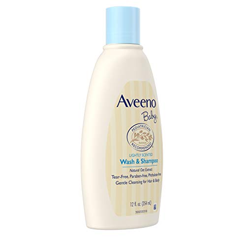 Aveeno - Baby Wash & Shampoo Natural Oat Formula Lightly Scented - 12 oz.