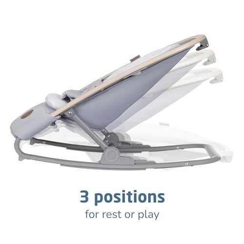 Maxi-Cosi Kori 2-in-1 Baby Bouncer Seat for Infants, Baby Rocker Chair, Portable Bouncer Chair, Classic Slate