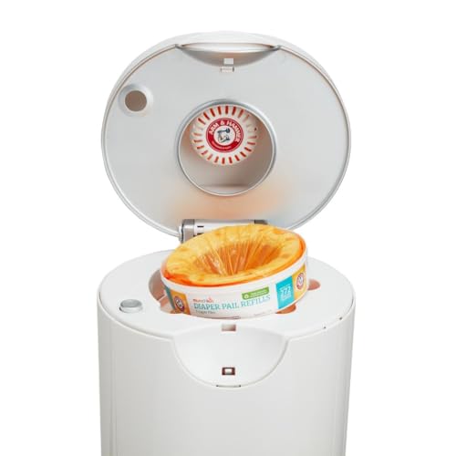 Munchkin Arm & Hammer Diaper Pail Refills, 2 Pack Holds Up to 544 Newborn Diapers, Lavender Scented Diaper Disposal Refills