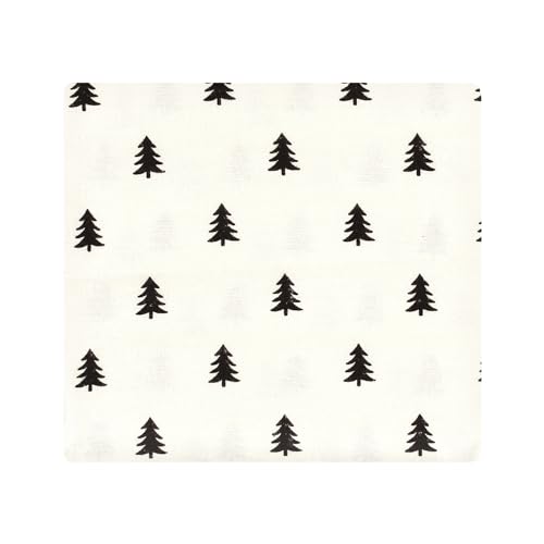 Hudson Baby Unisex Baby Cotton Poly Flannel Receiving Blankets, Brown Bear, One Size