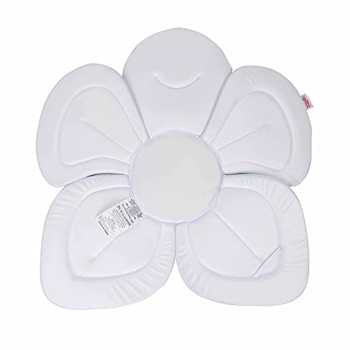 Nuby Turtle Baby Bath Cushion for Bathtub or Sink, Soft and Easy to Dry Fabric, 0-6 Months, Turquoise