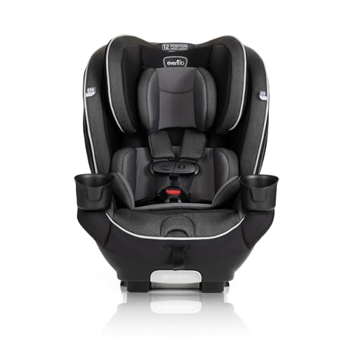 Evenflo EveryKid 3-in-1 Convertible Car Seat (Livingston Gray)
