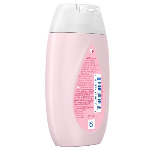 Johnson's Baby Lotion with Coconut Oil, Aloe Vera & Vitamin B5, 72 HR Hydration, Skin Moisturizer, Hypoallergenic, Newborn Safe, Protects From Dryness & Strengthens Skin, Baby Essentials, 3.4 fl. oz